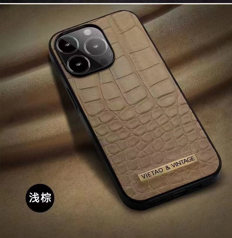 Luxury Crocodile Pattern iPhone Case