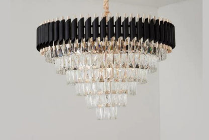 Luxury Crystal Chandelier Iron Modern Lighting