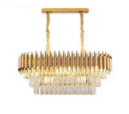 Luxury Crystal Chandelier Iron Modern Lighting