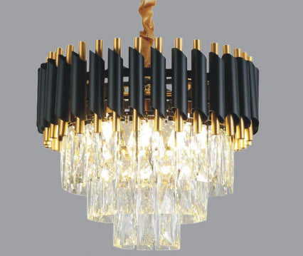 Luxury Crystal Chandelier Iron Modern Lighting