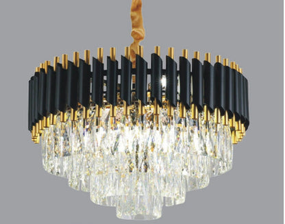Luxury Crystal Chandelier Iron Modern Lighting