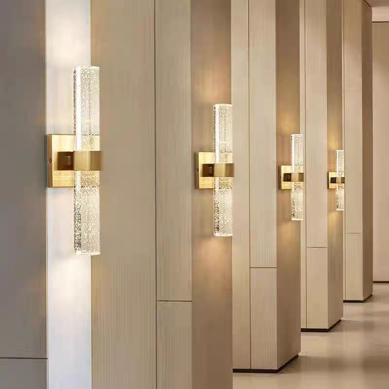 Luxury Crystal Wall Light with LED