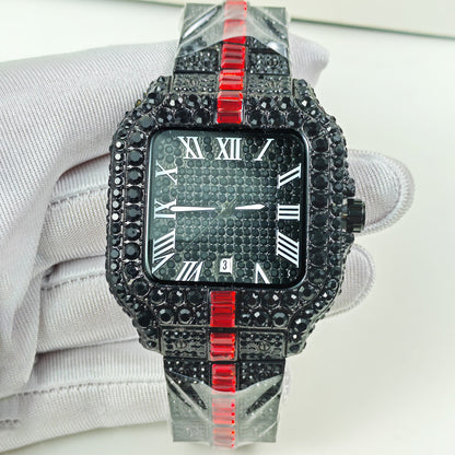 Luxury Diamond Quartz Watch