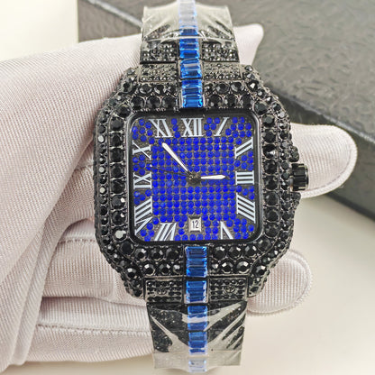 Luxury Diamond Quartz Watch