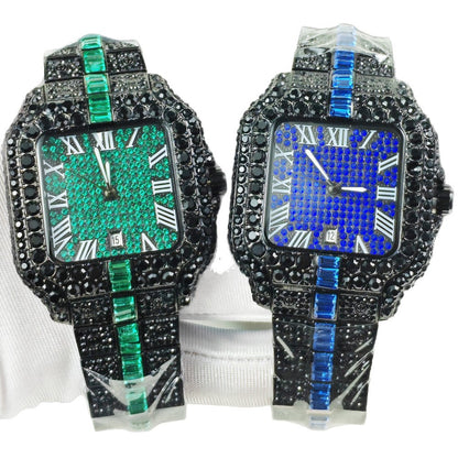 Luxury Diamond Quartz Watch