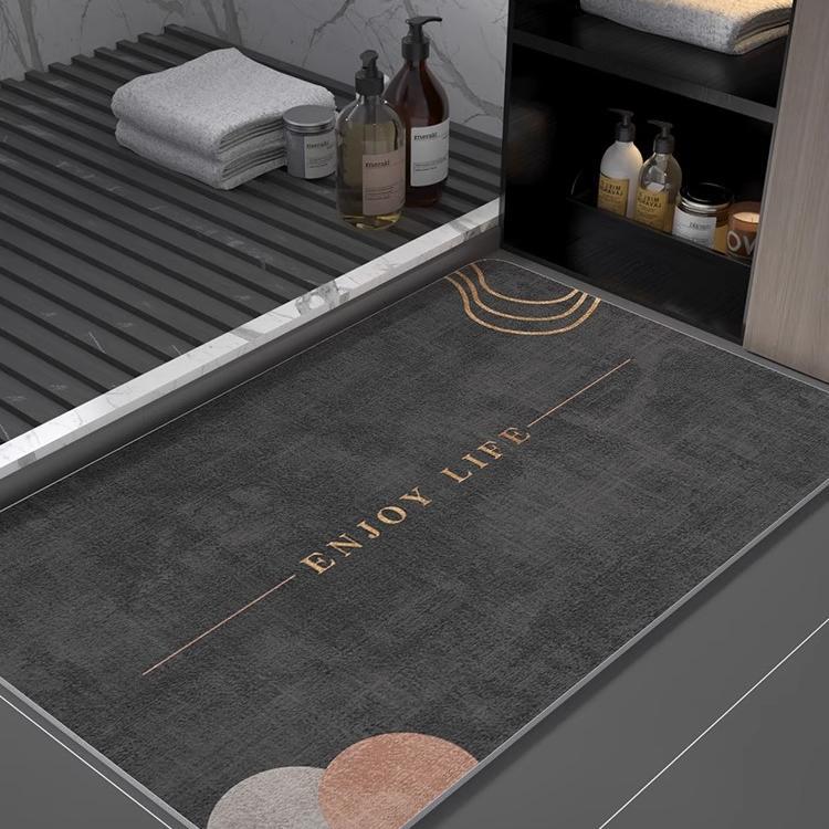 Luxury Diatom Mud Bathroom Floor Mat