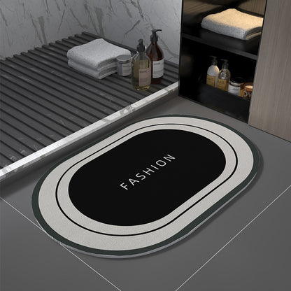 Luxury Diatom Mud Bathroom Floor Mat
