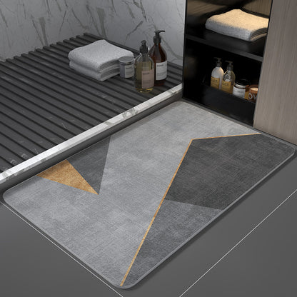 Luxury Diatom Mud Bathroom Floor Mat