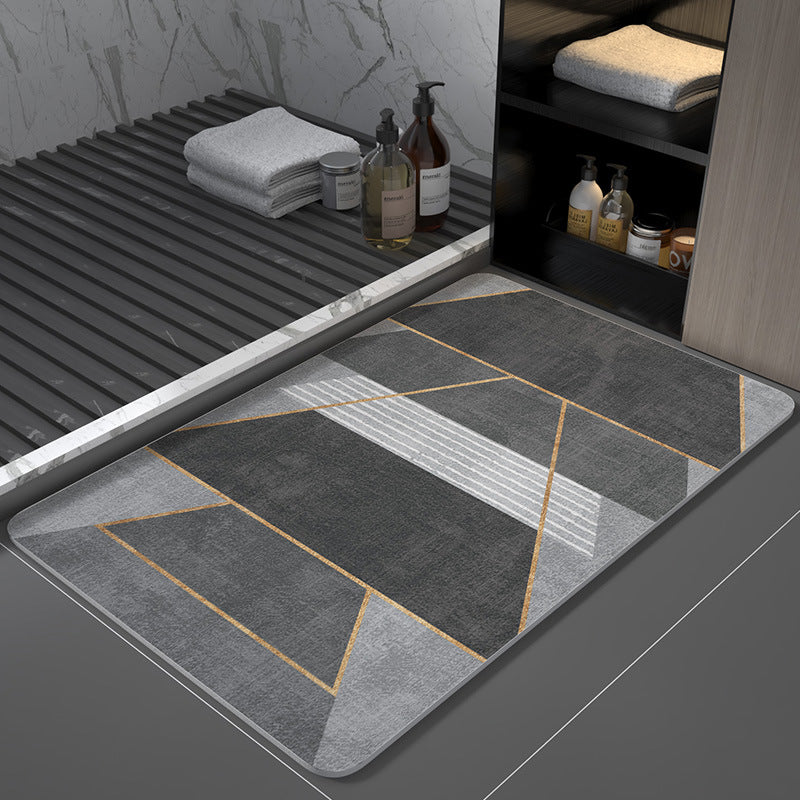 Luxury Diatom Mud Bathroom Floor Mat
