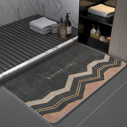 Luxury Diatom Mud Bathroom Floor Mat