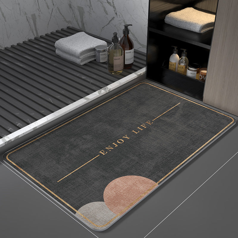 Luxury Diatom Mud Bathroom Floor Mat