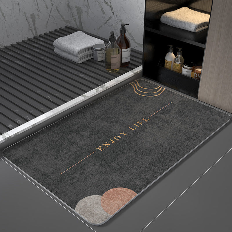 Luxury Diatom Mud Bathroom Floor Mat