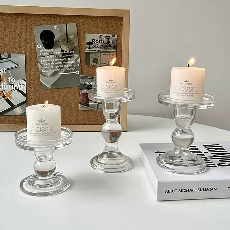 Luxury Glass Candle Holder