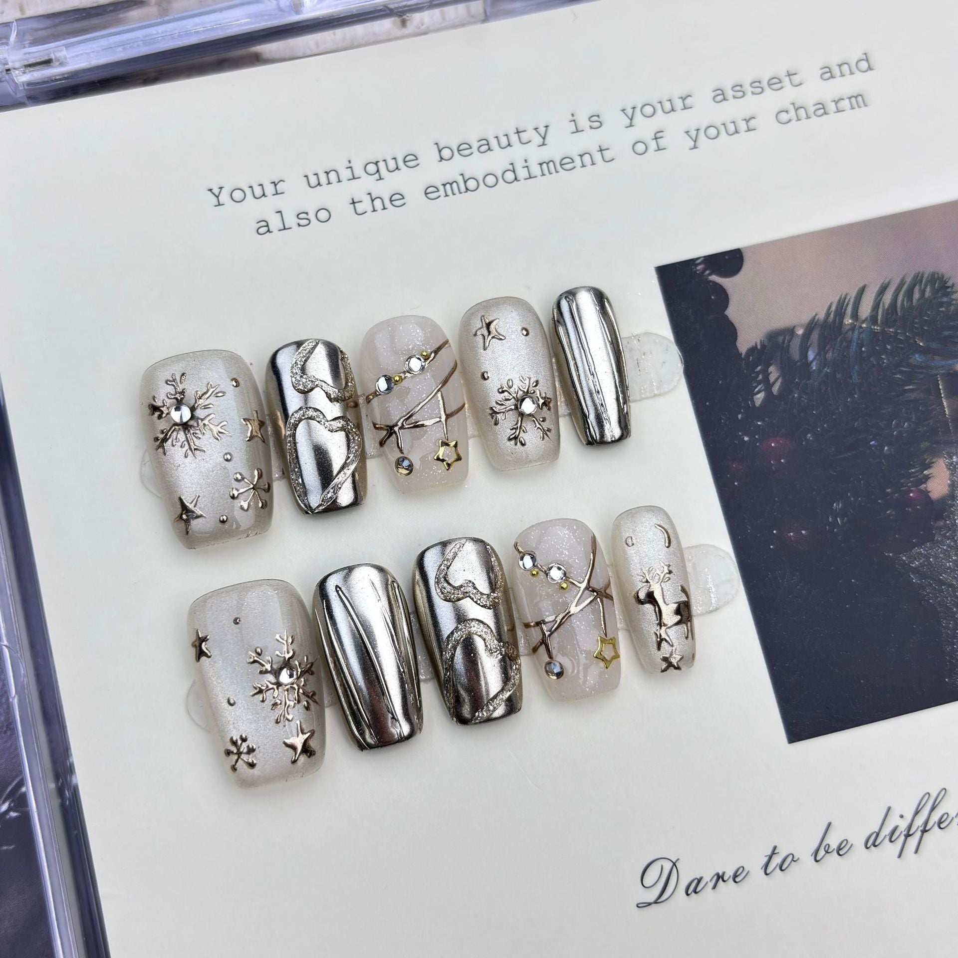 Luxury Handmade Wearable Nail Art