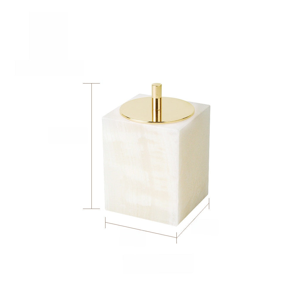 Luxury Marble Bathroom Accessory Set