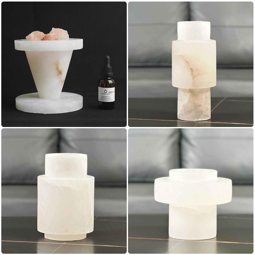Luxury Marble Vase Flower Vessel Home Decor