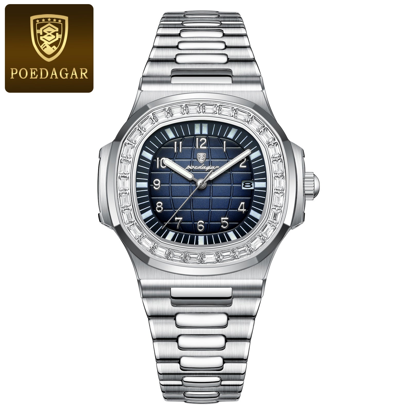 Luxury Mens Waterproof Luminous Quartz Watch