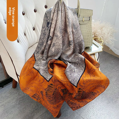 Luxury Mulberry Silk Square Scarf