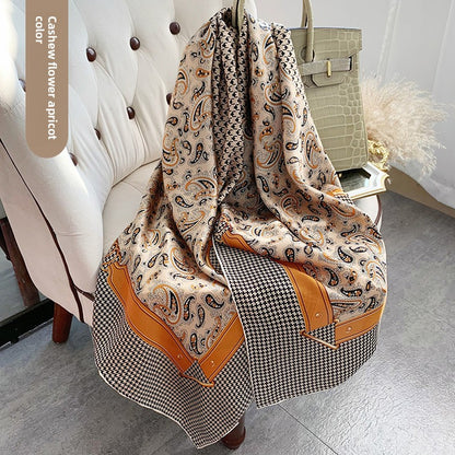 Luxury Mulberry Silk Square Scarf