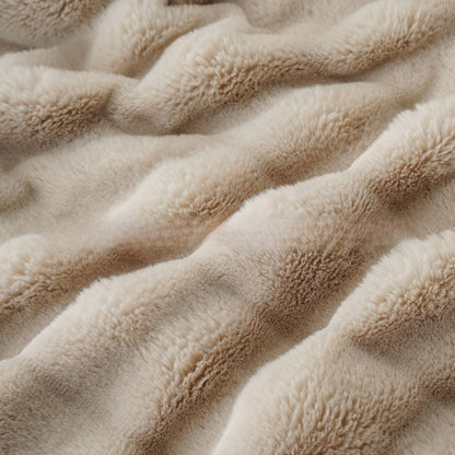 Luxury Rabbit Fur Plush Blanket