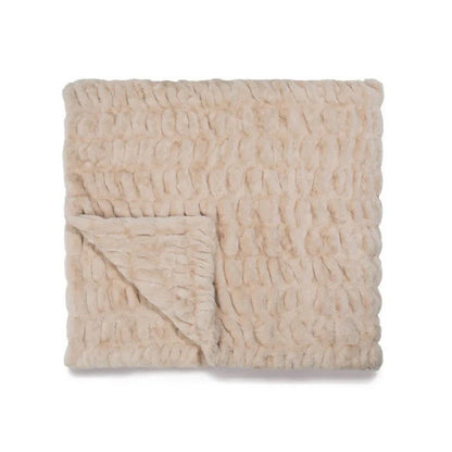 Luxury Rabbit Velvet Sofa Blanket Throw Blanket
