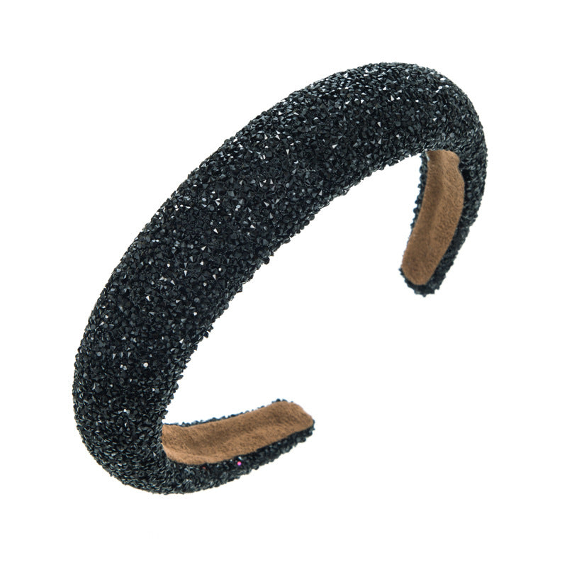 Luxury Rhinestone Pearl Headband for Women