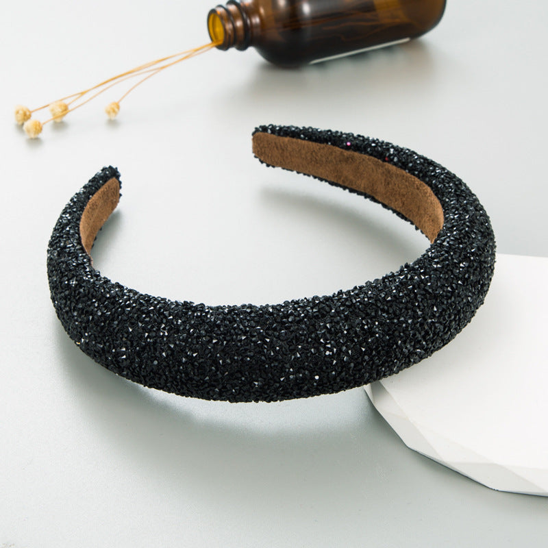 Luxury Rhinestone Pearl Headband for Women
