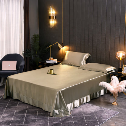 Luxury Silk Four-Piece Bedding