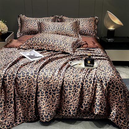 Luxury Silk Four-Piece Bedding