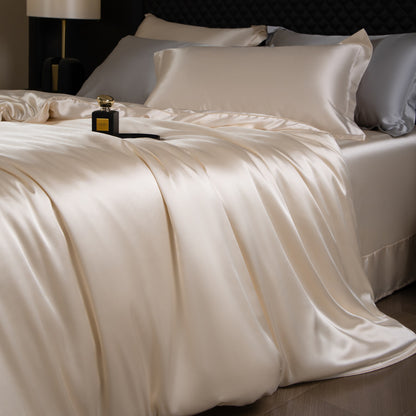 Luxury Silk Four-Piece Bedding Set