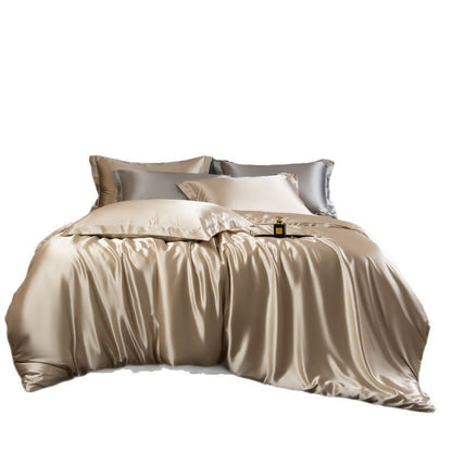 Luxury Silk Four-Piece Bedding Set