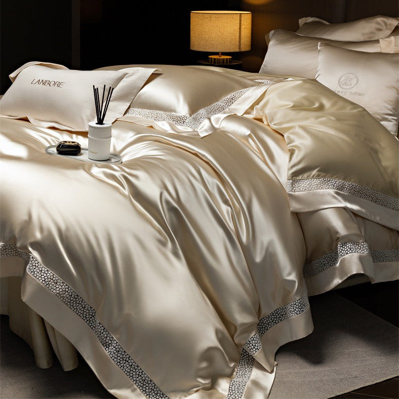 Luxury Silk Tencel Bedding Set