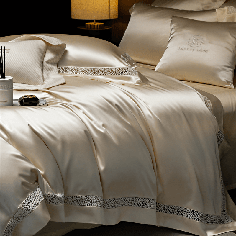 Luxury Silk Tencel Bedding Set