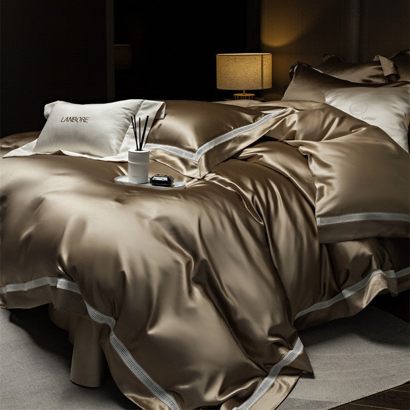 Luxury Silk Tencel Bedding Set