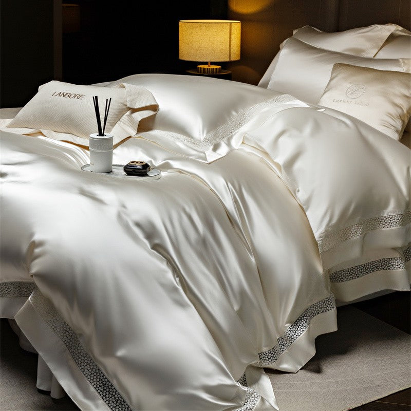 Luxury Silk Tencel Bedding Set
