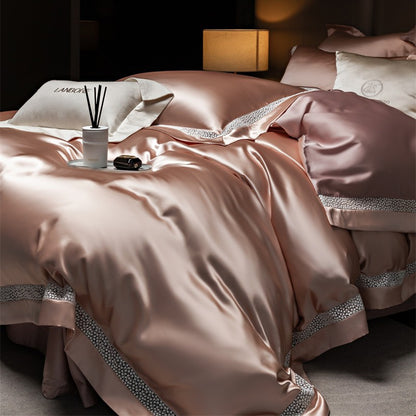Luxury Silk Tencel Bedding Set