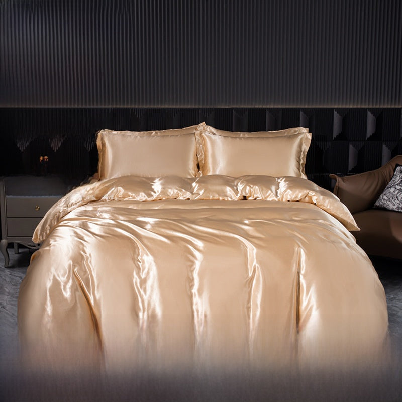 Luxury Solid Color Bedding Set