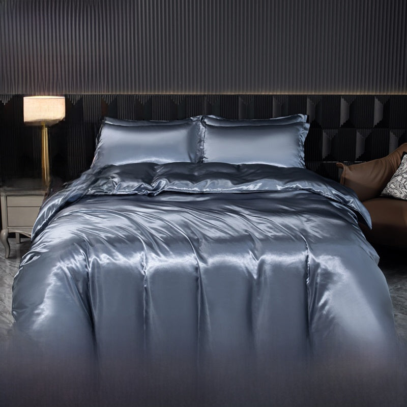 Luxury Solid Color Bedding Set