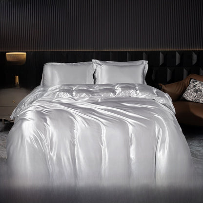 Luxury Solid Color Bedding Set