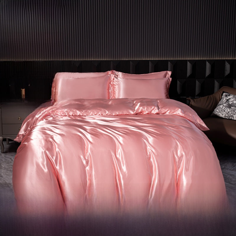 Luxury Solid Color Bedding Set