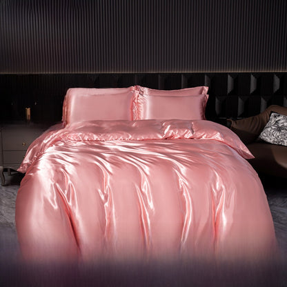 Luxury Solid Color Bedding Set