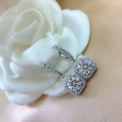 Luxury Square Bag Earrings
