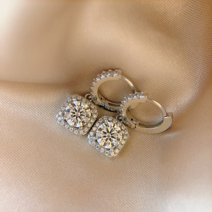 Luxury Square Bag Earrings