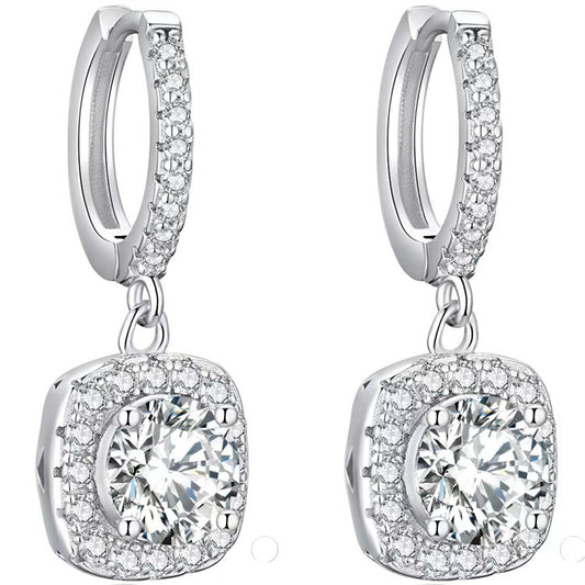 Luxury Square Bag Earrings