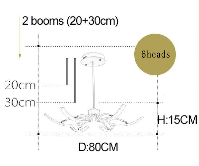 Luxury-Style Ceiling Lamp
