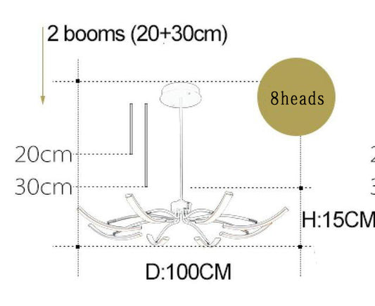Luxury-Style Ceiling Lamp
