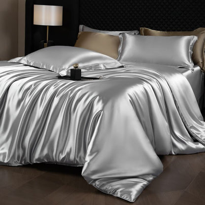 Luxury-Style Silk Quilt Set