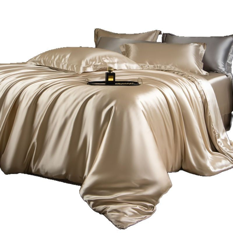 Luxury-Style Silk Quilt Set