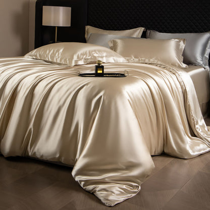 Luxury-Style Silk Quilt Set