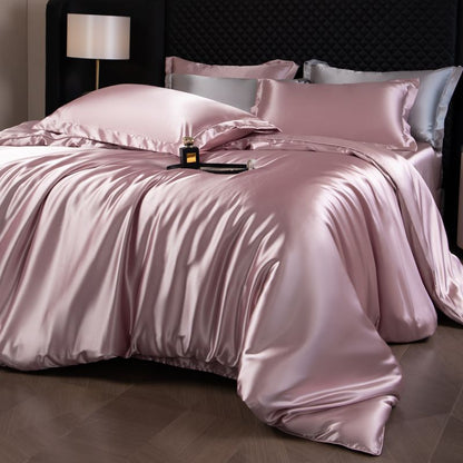 Luxury-Style Silk Quilt Set